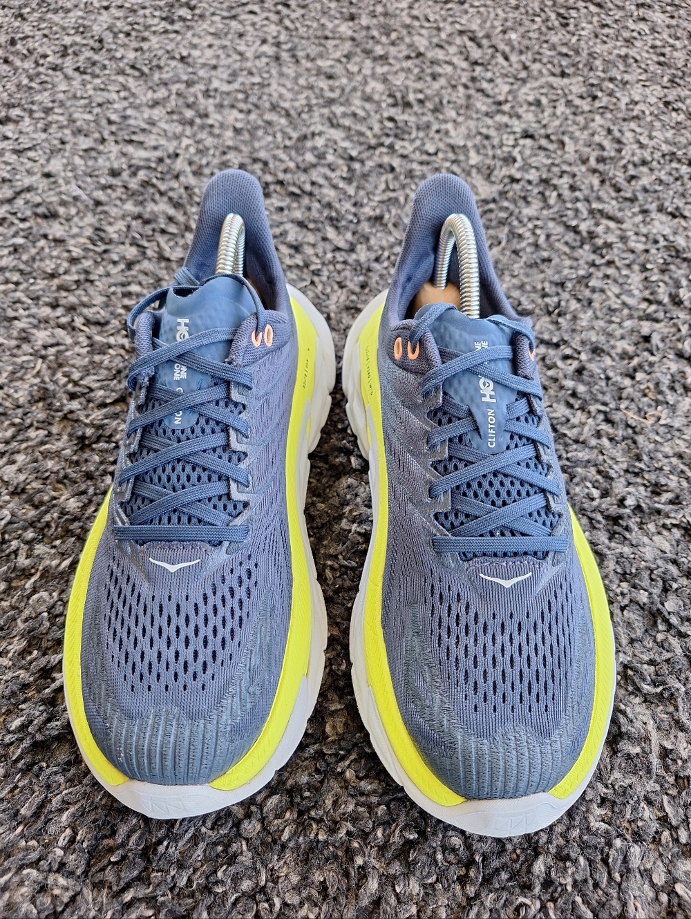 Hoka Clifton Edge Moonlit Ocean Navy Blue Sneakers Shoes Women Size 6.5 - Picture 4 of 12